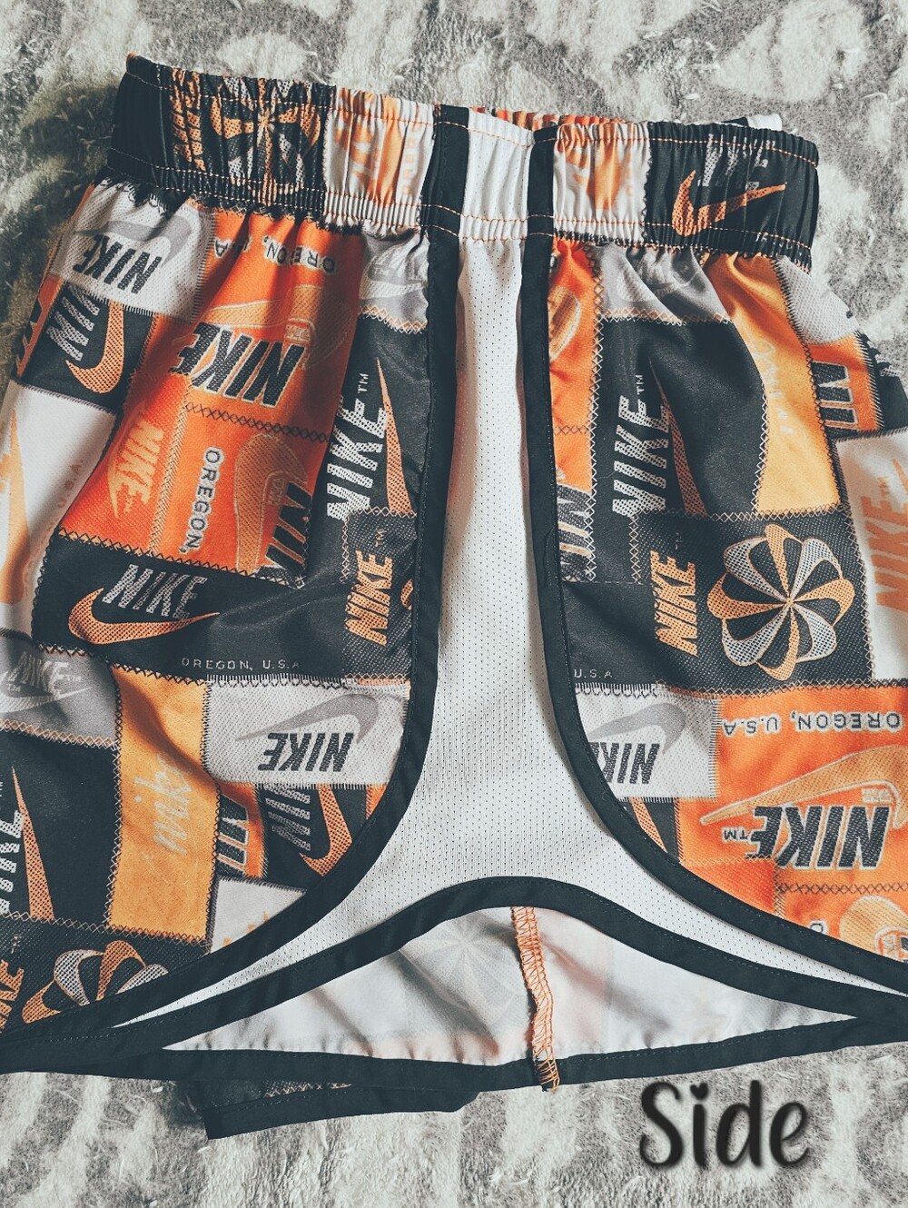 Oregon Nike Women's Icon Clash Tempo Dri-FIT Running Athletic Shorts. EUC Size M - Picture 5 of 6